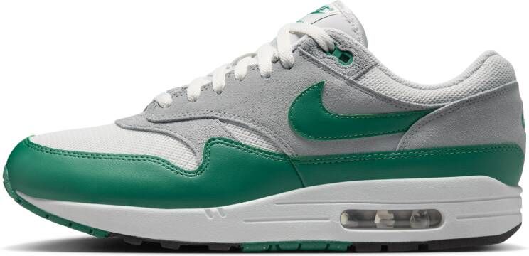Nike Air Max Heren Schoenen Zilver Maat: 42.5 Leer Foot Locker
