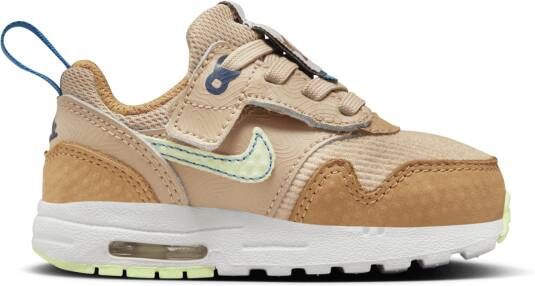 Nike Air Max 1 SE EasyOn schoenen voor baby's peuters Bruin