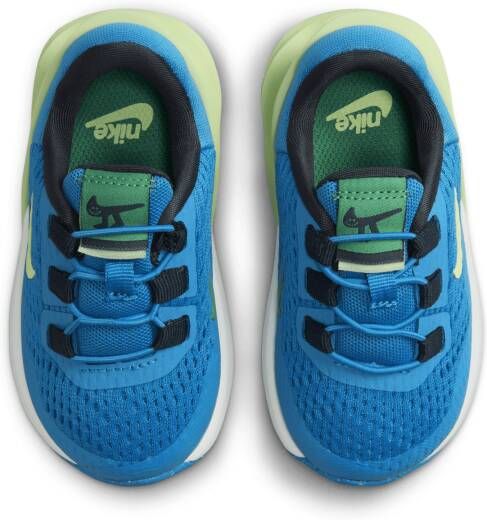 Nike Air Max 270 Go eenvoudig aan en uit te trekken schoenen voor baby's peuters Blauw