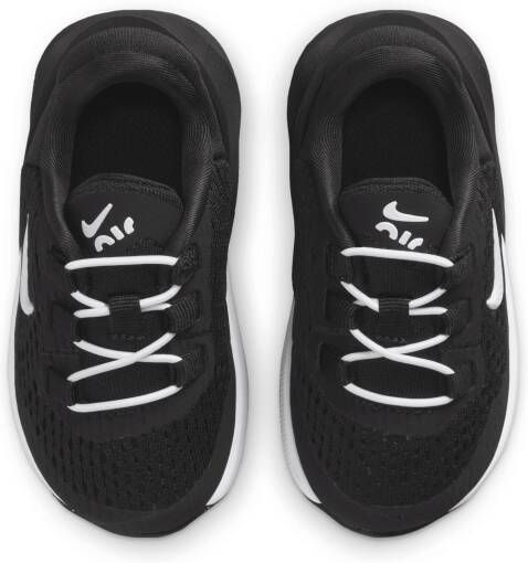 Nike Air Max 270 GO Eenvoudig aan en uit te trekken schoenen voor baby's peuters Zwart