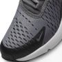 Nike Air Max 270 Junior Smoke Grey Black White Hyper Pink Kind - Thumbnail 7