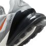 Nike Air Max 270 React sneakers lichtgrijs grijs rood - Thumbnail 5