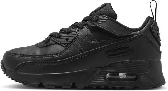 Nike Air Max 90 Unisex Schoenen Zwart Maat: 26 Leer Synthetisch Foot Locker