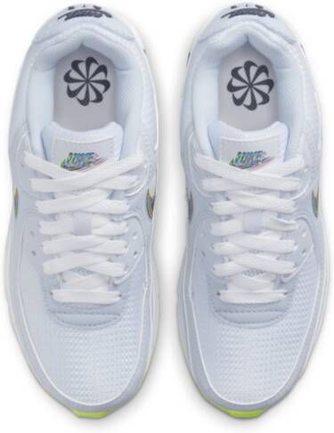 Nike Air Max 90 GS Kinderschoenen Wit