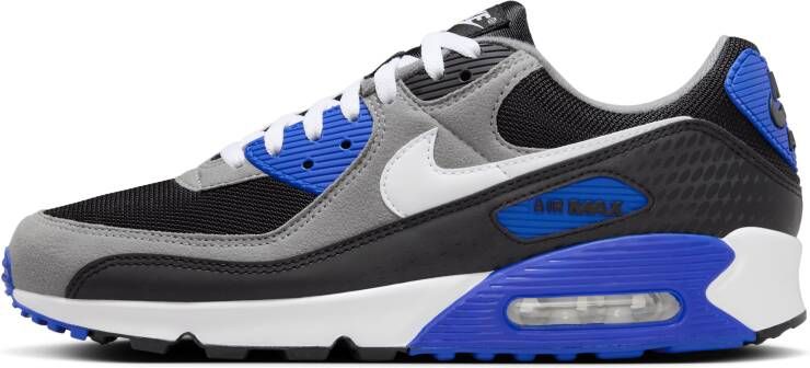 Nike Air Max 90 Heren Schoenen Zwart Maat: 40.5 Mesh Synthetisch Foot Locker