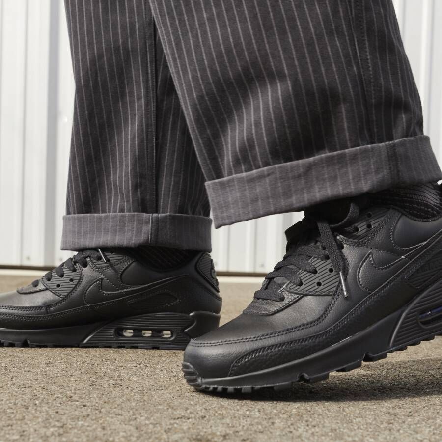 Nike air max zwart leer shop