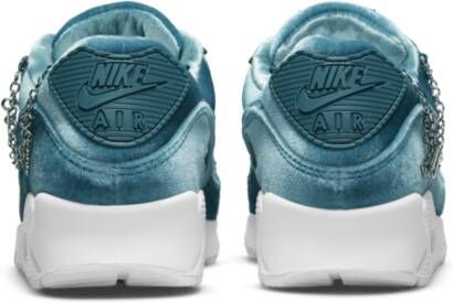 Nike Air Max 90 Premium Damesschoen Blauw