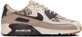 Nike Air Max 90 Dames Schoenen Beige Maat: 37.5 Leer Textil Foot Locker - Thumbnail 5