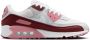 Nike Air Max 90 Dames Schoenen Rood Maat: 38.5 Leer Textil Foot Locker - Thumbnail 5
