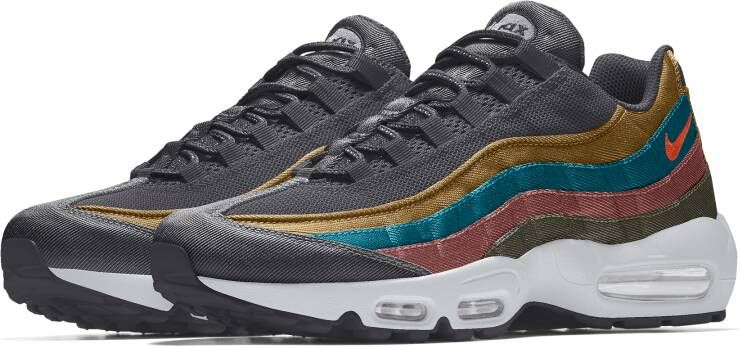 Nike Air Max 95 By You Custom herenschoen Meerkleurig
