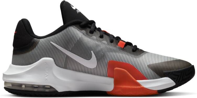 Nike Air Max Impact 4 Basketbalschoenen Zwart