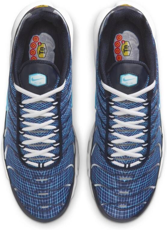 Nike Tuned Heren Schoenen Blauw Maat: 40.5 Mesh Synthetisch Foot Locker - Foto 4