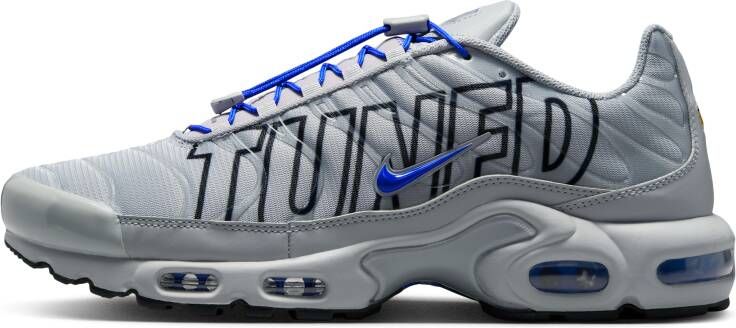 Nike Tuned Heren Schoenen Grijs Maat: 42.5 Leer Synthetisch Foot Locker