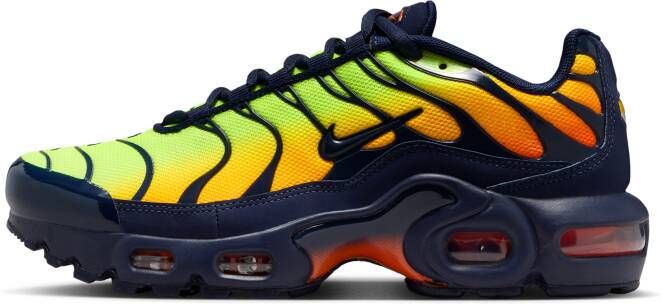 Nike Tuned Kindersneakers Geel Mesh Synthetisch