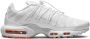Nike Tuned Heren Schoenen Wit Maat: 38.5 Leer Synthetisch Foot Locker - Thumbnail 4