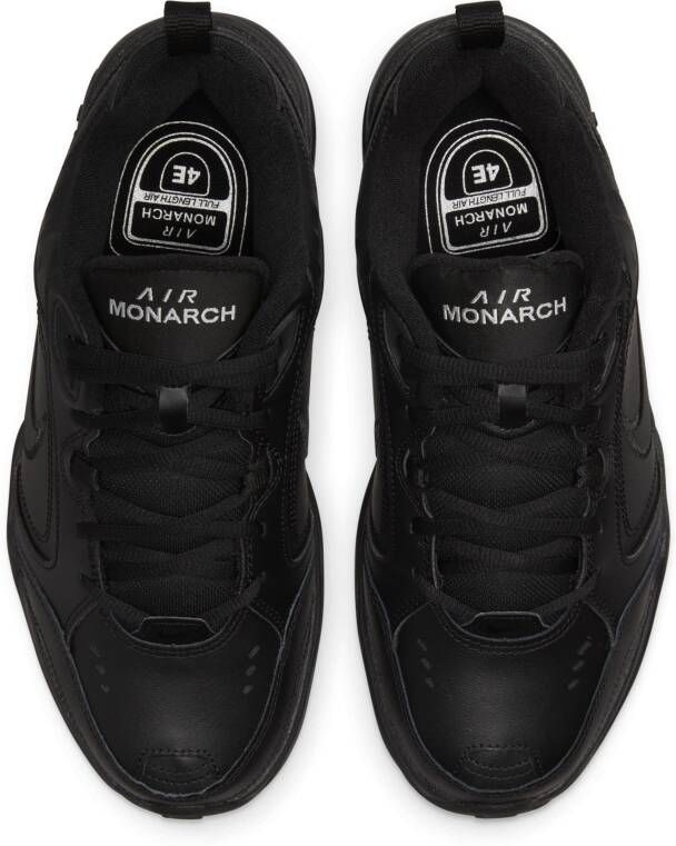 Nike Air Monarch IV work-outschoenen voor heren (extra breed) Zwart