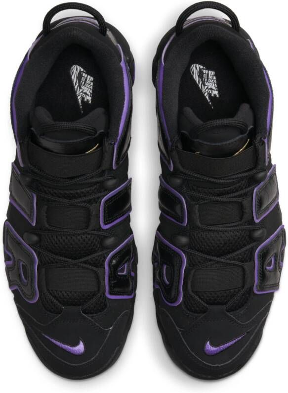 Nike Air More Uptempo '96 Black Action Grape Black Metallic Gold Schoenmaat 40 1 2 Sneakers DV1879 001 - Foto 5