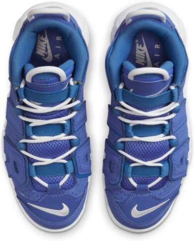Nike Air More Uptempo Kinderschoenen Blauw