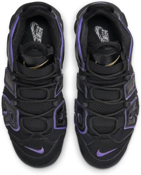 Nike Air More Uptempo Kinderschoenen Zwart