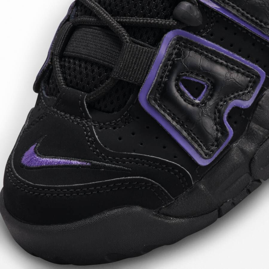 Nike Air More Uptempo Kinderschoenen Zwart