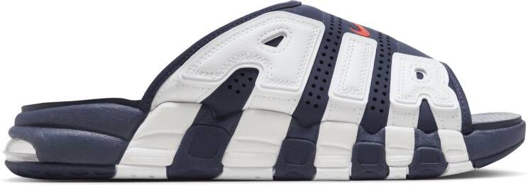 Nike Air More Uptempo Slippers voor heren Blauw
