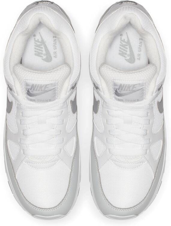 Nike Witte Leren Sneakers Air Span 2 White Heren - Foto 8