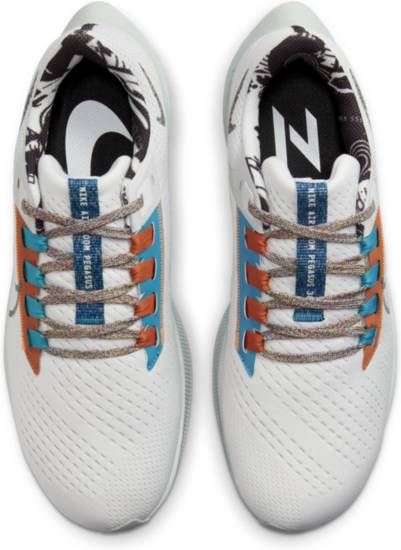 Nike Air Zoom Pegasus 38 Hardloopschoen voor heren Wit