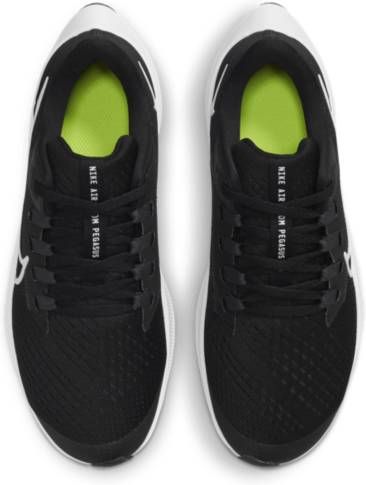Nike Air Zoom Pegasus 38 Hardloopschoenen voor kleuters kids(straat) Zwart