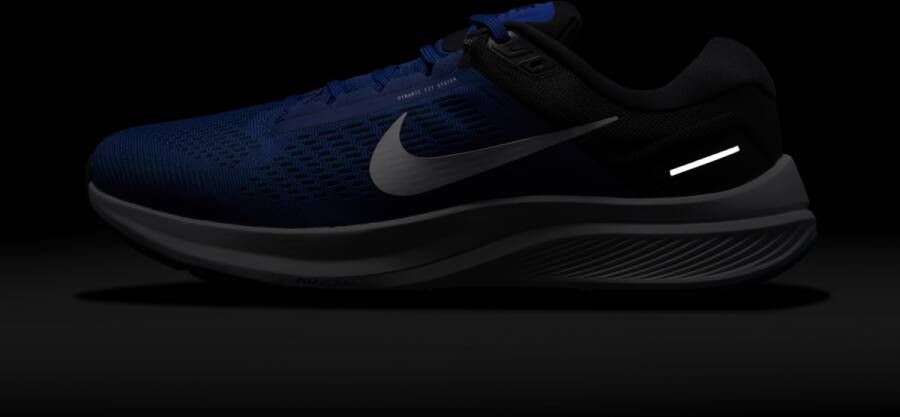 Nike Air Zoom Structure 24 Hardloopschoenen voor heren (straat) Blauw