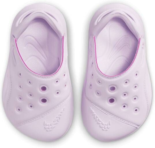 Nike Aqua Swoosh sandalen voor baby's peuters Paars