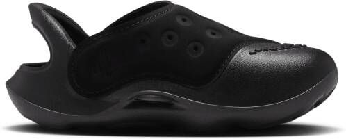 Nike Aqua Swoosh sandalen voor baby's peuters Zwart