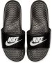 NIKE Benassi just do it slippers zwart - Thumbnail 8