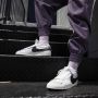 Nike Jumbo Lage Schoen Wit Zwart Wit Zeil White Dames - Thumbnail 6