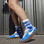 Nike Vintage Low Blazer Sneakers Blauw Bruin Blue Dames - Thumbnail 3