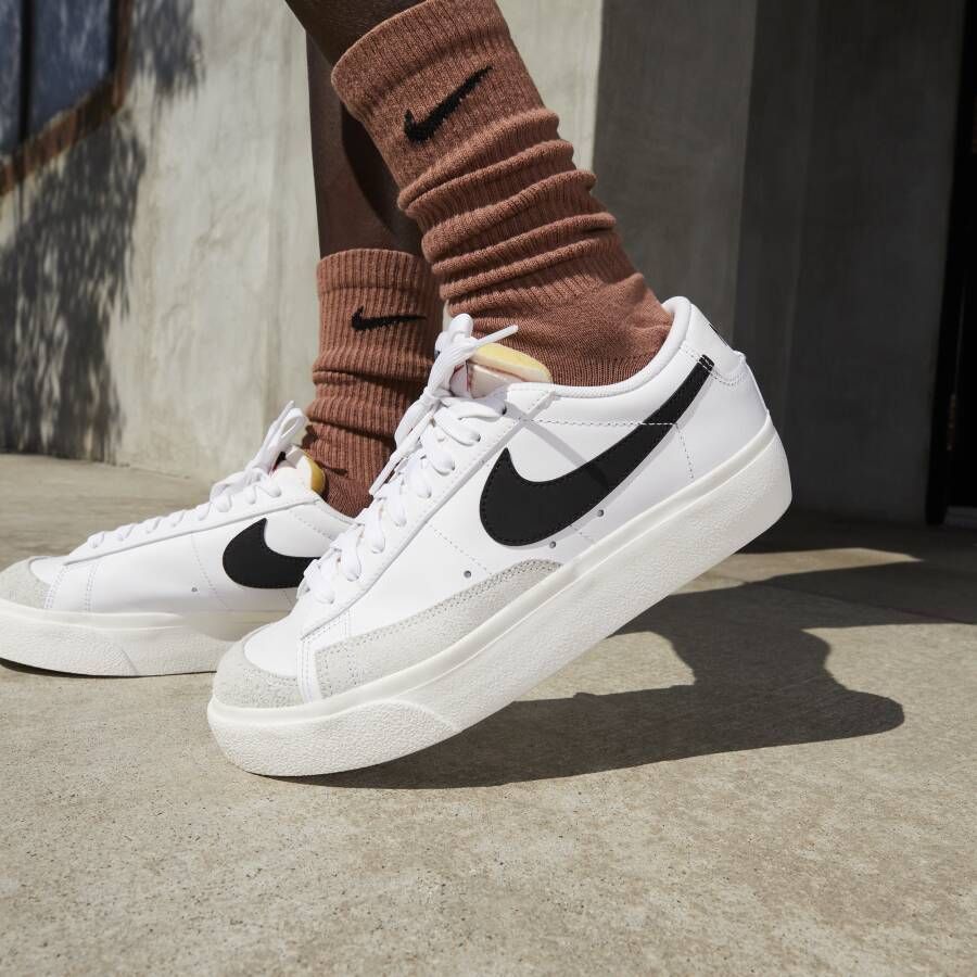 Nike Blazer Low Platform Damesschoen Wit