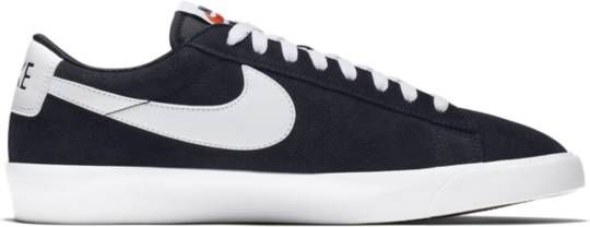 Nike Blazer Low Premium Vintage Suede Herenschoen Zwart