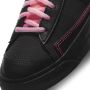 Nike Blazer Mid '77 GS sneakers zwart wit roze lichtblauw - Thumbnail 4