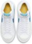 Nike Blazer Mid 77 White Laser Blue (GS) DA4086 - Thumbnail 3