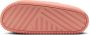 Nike Calm Dames Slippers en Sandalen Oranje Maat: 36.5 Mesh Synthetisch Foot Locker - Thumbnail 3