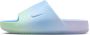 Nike Calm Dames Slippers en Sandalen Blauw Maat: 44.5 Mesh Synthetisch Foot Locker - Thumbnail 3