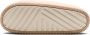 Nike Calm Dames Slippers en Sandalen Bruin Maat: 35.5 Mesh Synthetisch Foot Locker - Thumbnail 4