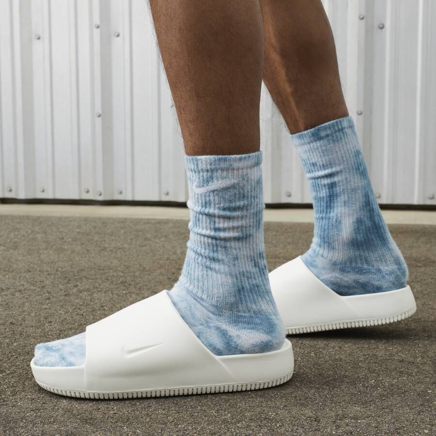 Nike Calm slippers voor heren Wit
