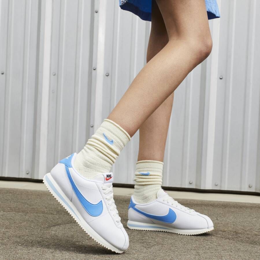 Nike Wmns Cortez Fashion sneakers Schoenen white university blue sail team orange maat: 41 beschikbare maaten:40.5 36.5 37.5 38.5 39 40 41 - Foto 3