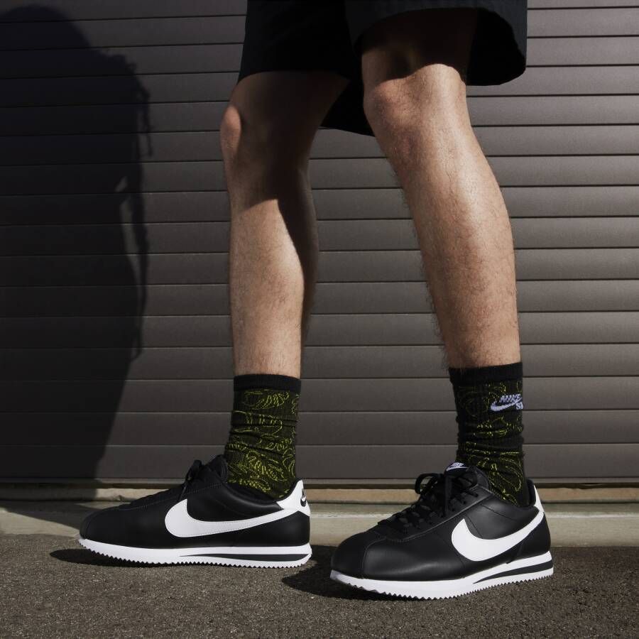 Nike Zwart Wit Lage Sneakers Black Heren - Foto 7