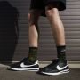 Nike Zwart Wit Lage Sneakers Black Heren - Thumbnail 7