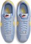 Nike Cortez Dames Schoenen Blauw Maat: 37.5 Mesh Synthetisch Foot Locker - Thumbnail 4