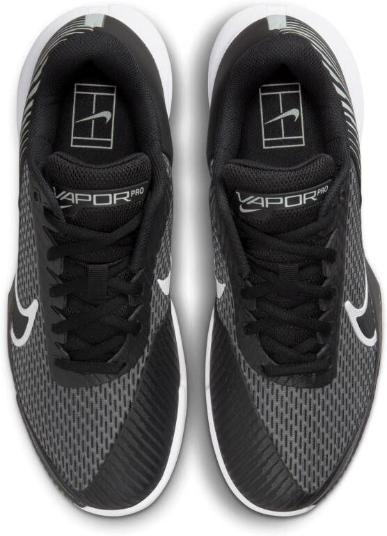 Nike Court Air Zoom Vapor Pro 2 tennisschoenen voor heren (tapijt) Zwart