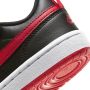 Nike court borough low 2 sneakers zwart rood kinderen - Thumbnail 9