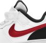 Nike Court Borough Low 2 TDV Sneakers White University Red Black Kinderen - Thumbnail 15