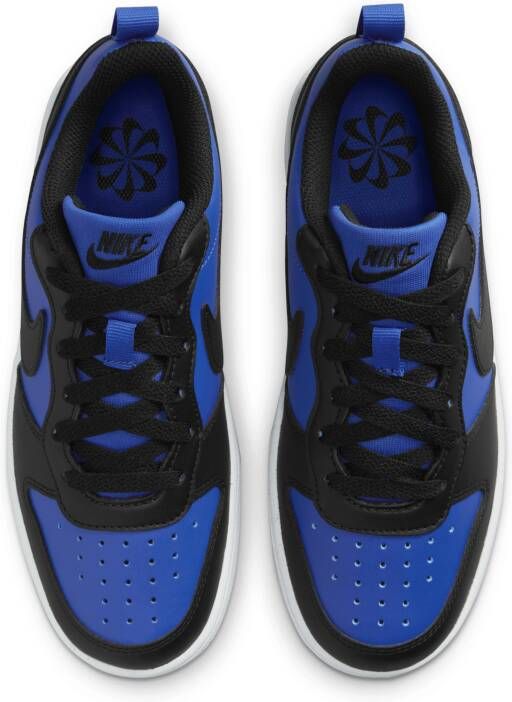 Nike Court Borough Low Recraft GS Sneakers Kids Blauw Zwart Wit - Foto 4